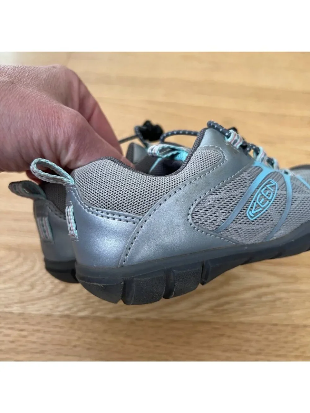 Keen Chandler 2 CNX Lightweight Sneakers Gray Blue Toddler Size 11